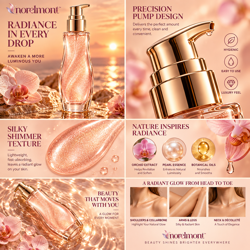 Norelmont™ Golden Hour Shimmer Body Oil
