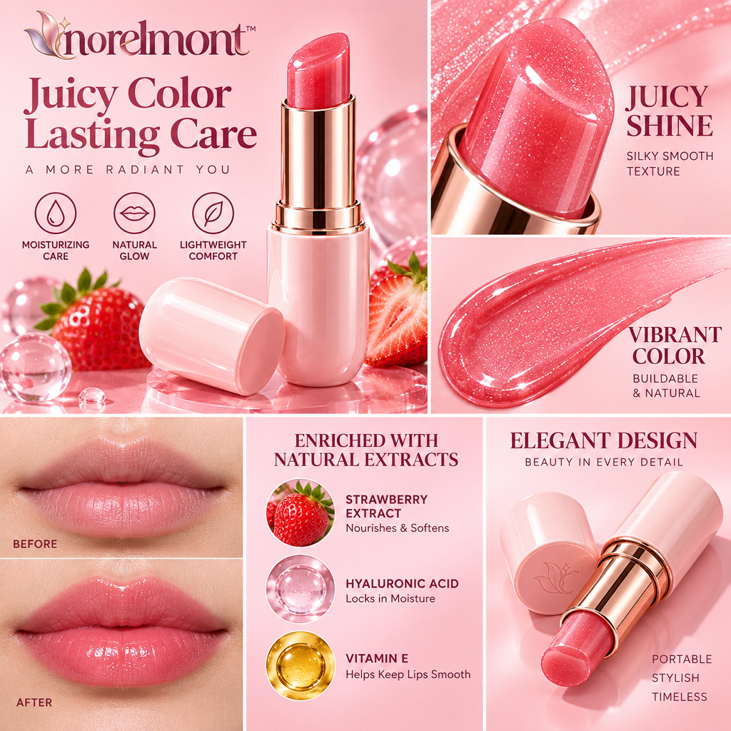 Norelmont™ Strawberry Kiss Tinted Balm