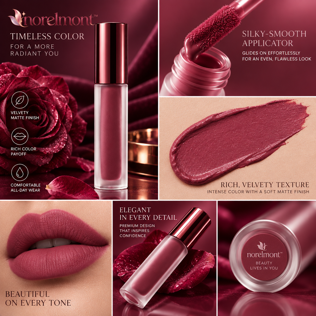 Norelmont™ Velvet Berry Lip Color