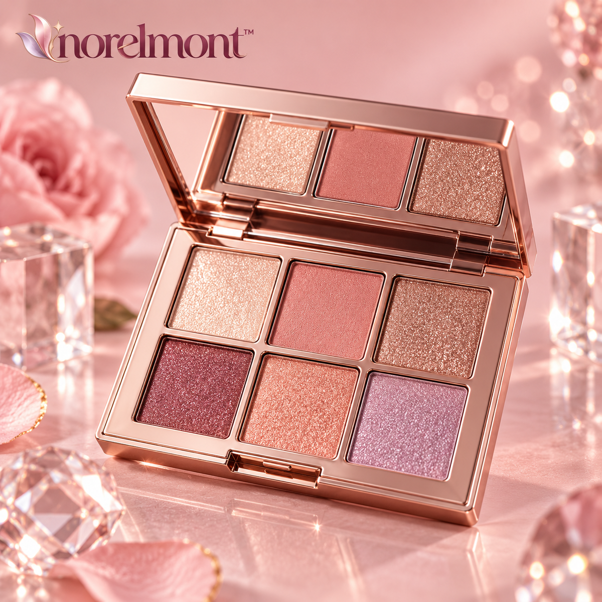 Norelmont™ Rosé Muse Eyeshadow Palette
